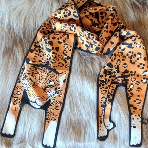 Cheetah Animal Wrap Scarf